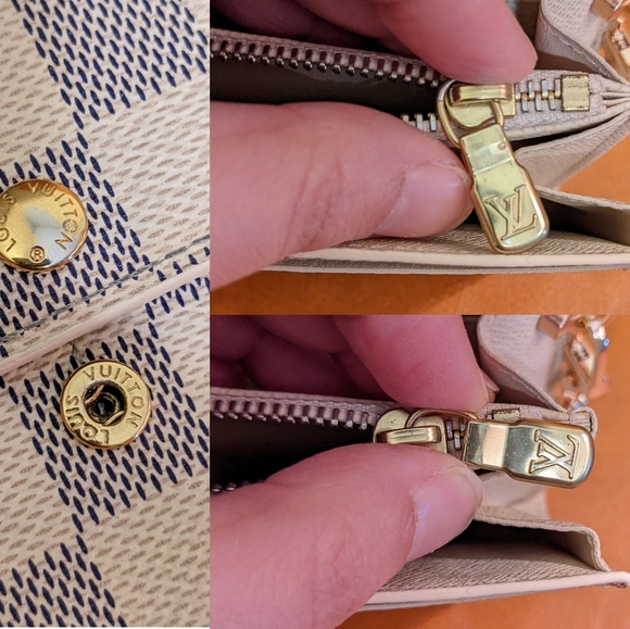 Louis Vuitton damier Azur Sarah bifold wallet - Picture 8 of 10